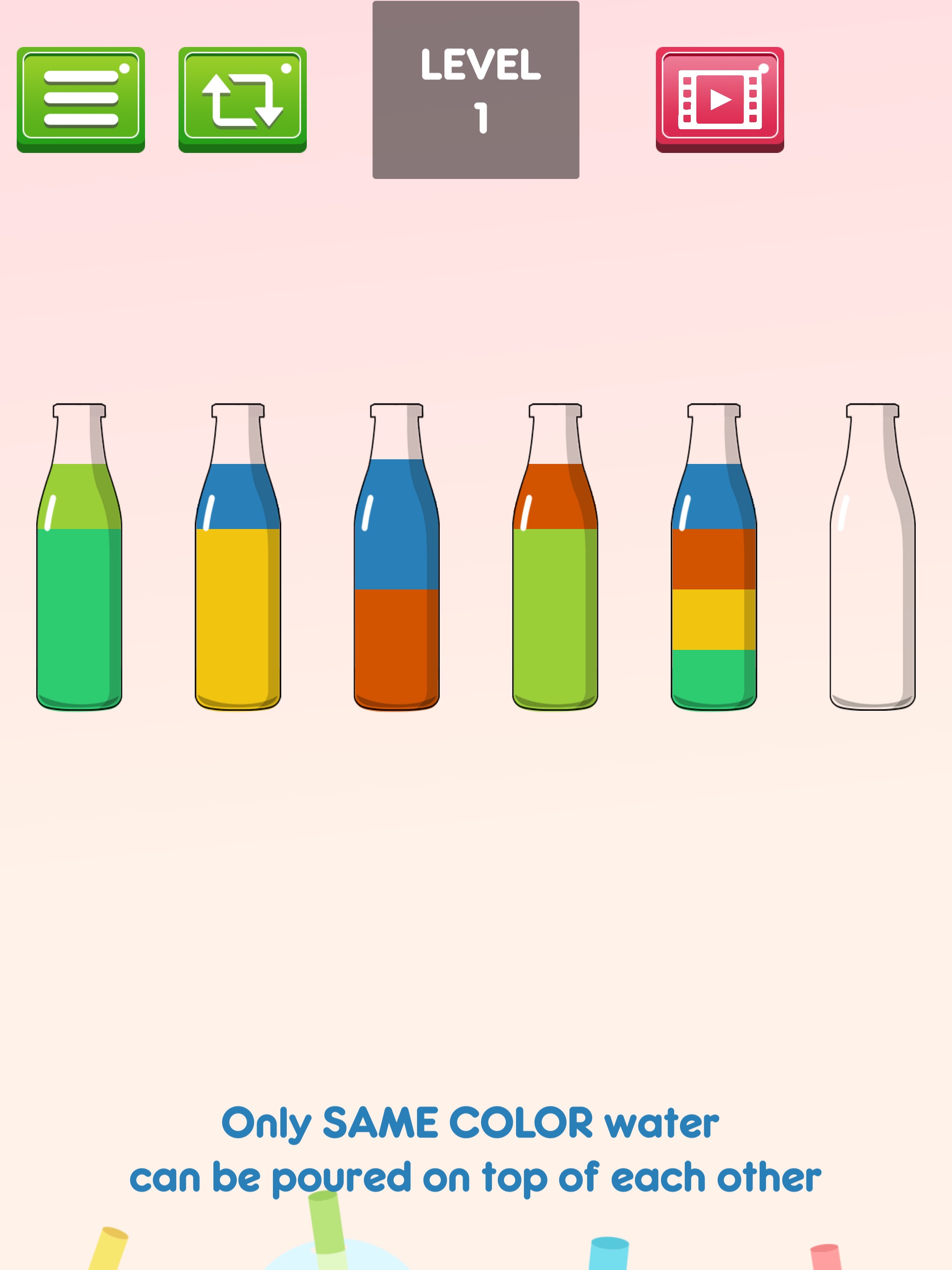 Soda Sort : Liquid Sort Puzzleのおすすめ画像3