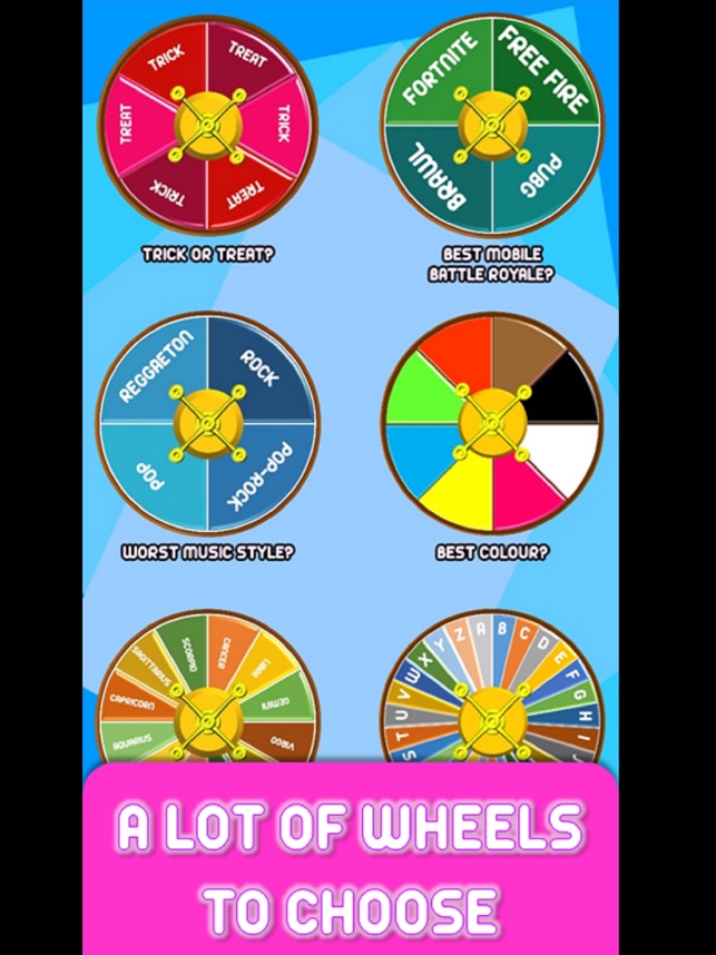 Spin the wheel-Spinner decider on the App Store