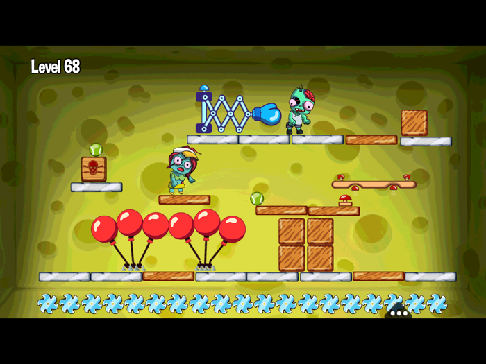 Attack Zombies - Brain Puzzle