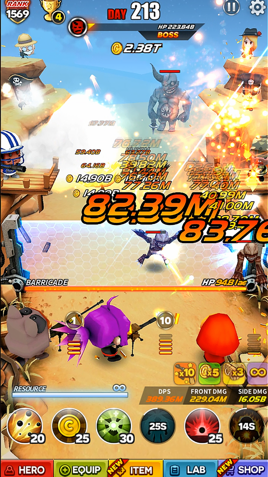 #2. Last Zombie (iOS) 由: Ligensoft