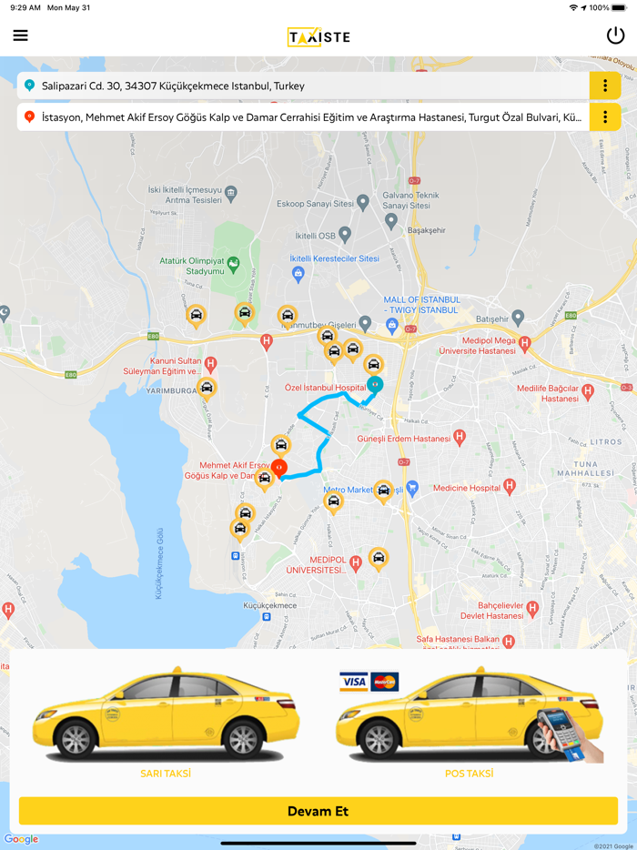 Taxiste - Hemen Gelsin