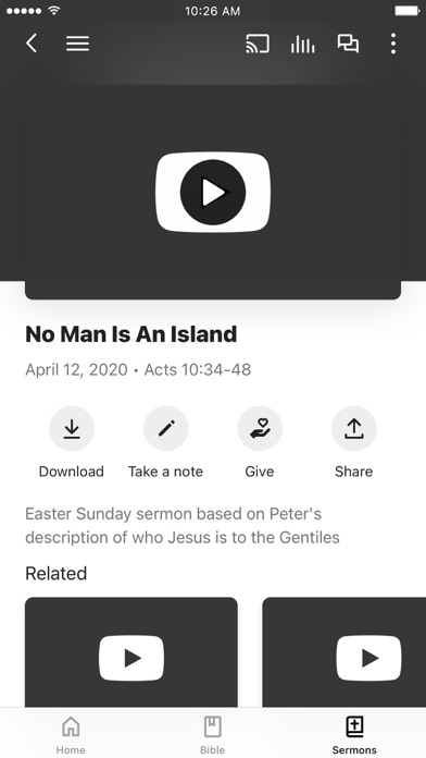 Emmaus Anglican Screenshot
