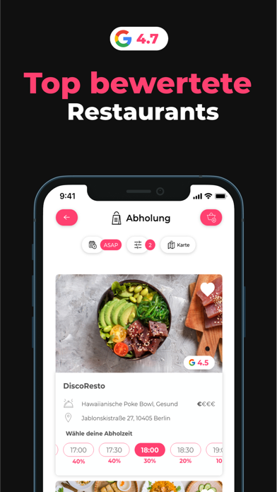 Screenshot #3 pour DiscoEat -Entdecke Restaurants
