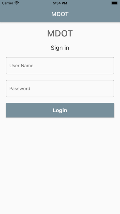 Mdot Sales Screenshot