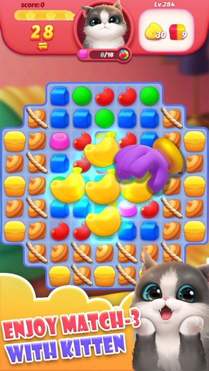 Meow Pop Blast - Match 3 Games