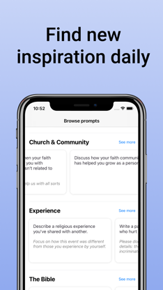 Daily Bread Christian Writing screenshot 2
