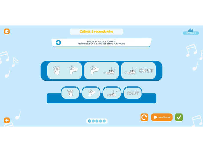 Cellules rythmiques - cycle 1