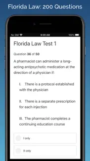 mpje florida test prep iphone screenshot 3