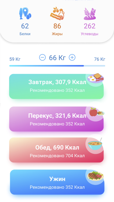 Счетчик калорий - Мой рационのおすすめ画像4