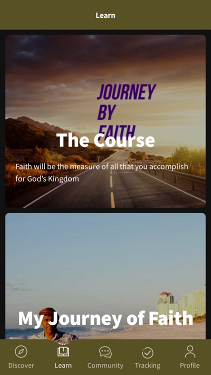 Journey By Faith