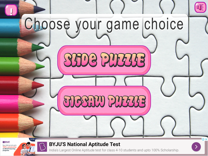 Slide and Jigsaw Puzzles