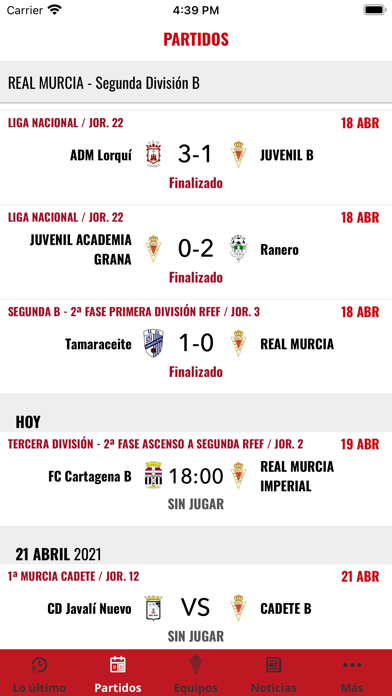 Real Murcia Screenshot