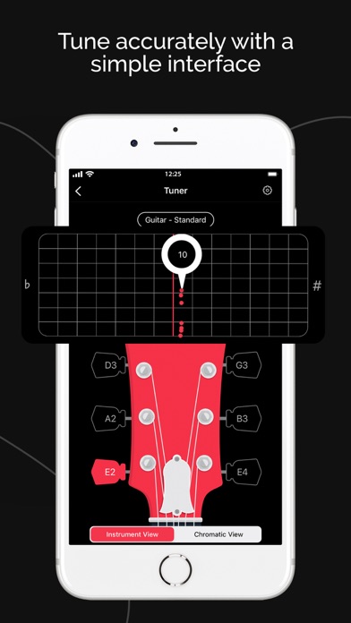 Roadie Tuner - Guitar Tuner Screenshot