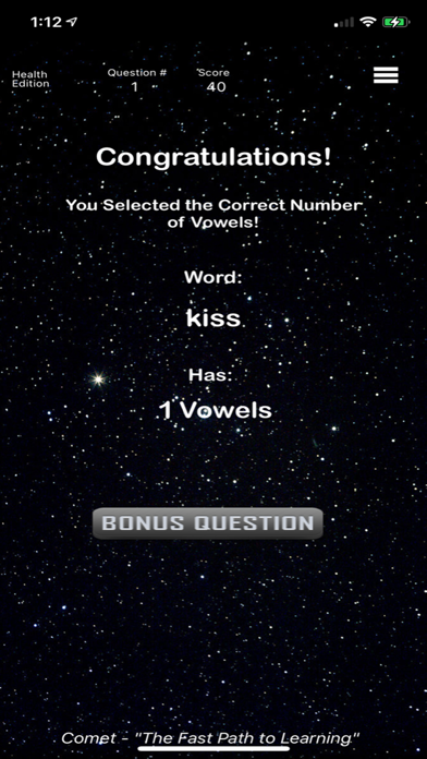 Health - Comet Spelling screenshot 4