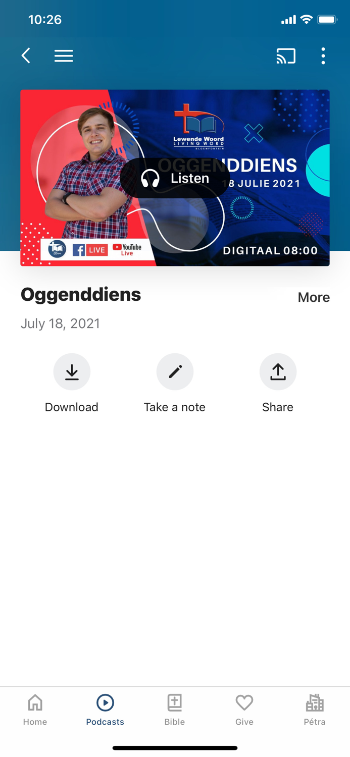 Living Word Bloemfontein App