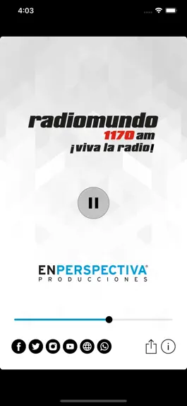 Game screenshot Radiomundo 1170 AM apk