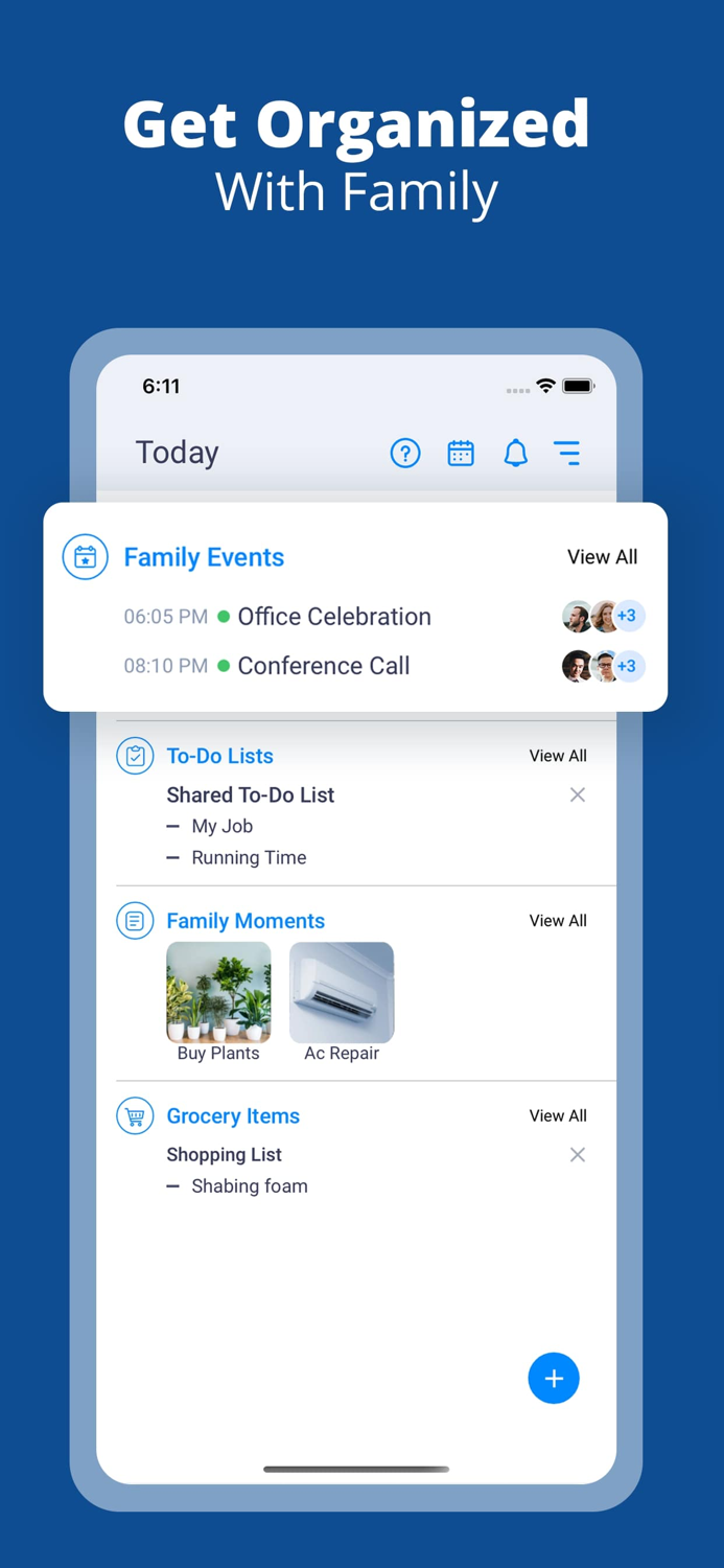 Daeken Shared Family Calendar