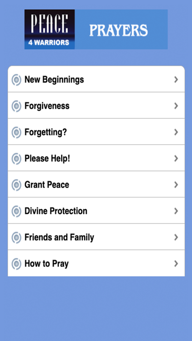 Peace for Veterans Plus Screenshot