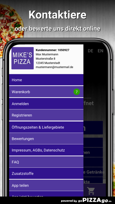 Mikes Pizza Herne Wanne Screenshot