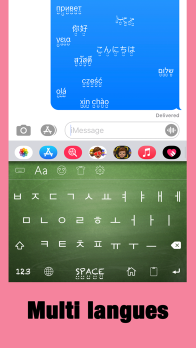 Screenshot #2 pour Police Ecriture Texte Clavier