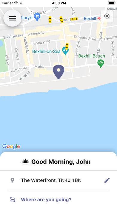 Town Taxis Bexhill-on-Sea Screenshot