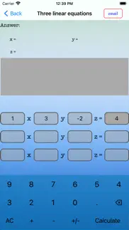 eqsolver basic calculator iphone screenshot 3
