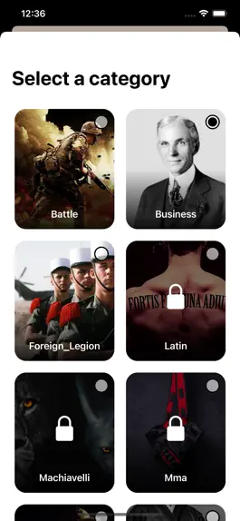 Game screenshot Warrior Quotes apk