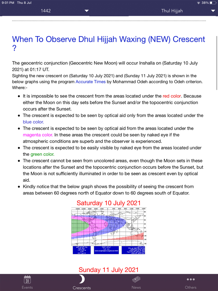 Astronomy Events with Push