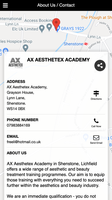 AX Aesthetex Academy Screenshot