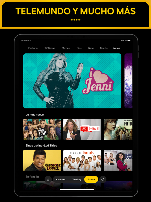 iPad Image of Peacock TV: Stream TV & Movies