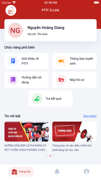 Screenshot #2 pour PTIT S-Link Tuyển sinh