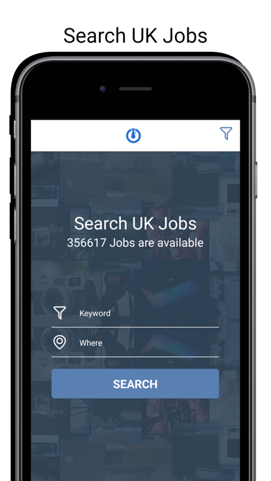 UK Jobs Search Screenshot