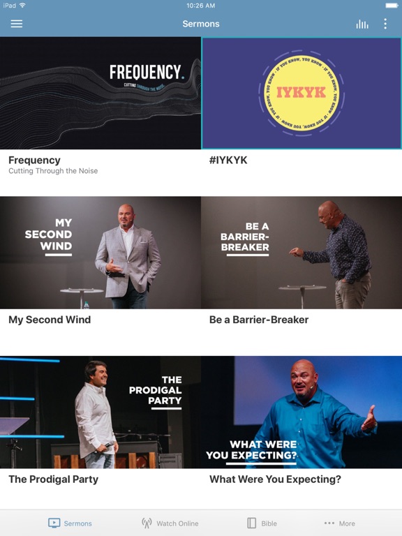 The Family Church iPad screenshot 1 - Lifestyle app