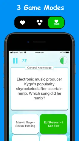 Game screenshot Quick Quiz - Knowledge Game hack