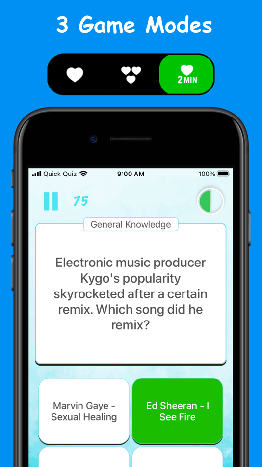 #3. Quick Quiz - Knowledge Game (iOS) By: Vlad Khodiachiy