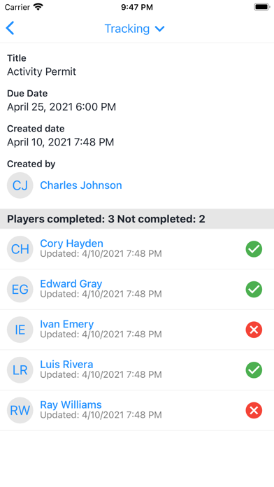 SportaApp screenshot