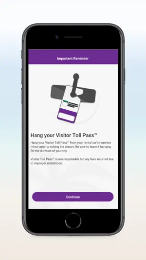 Visitor Toll Pass screenshot 2