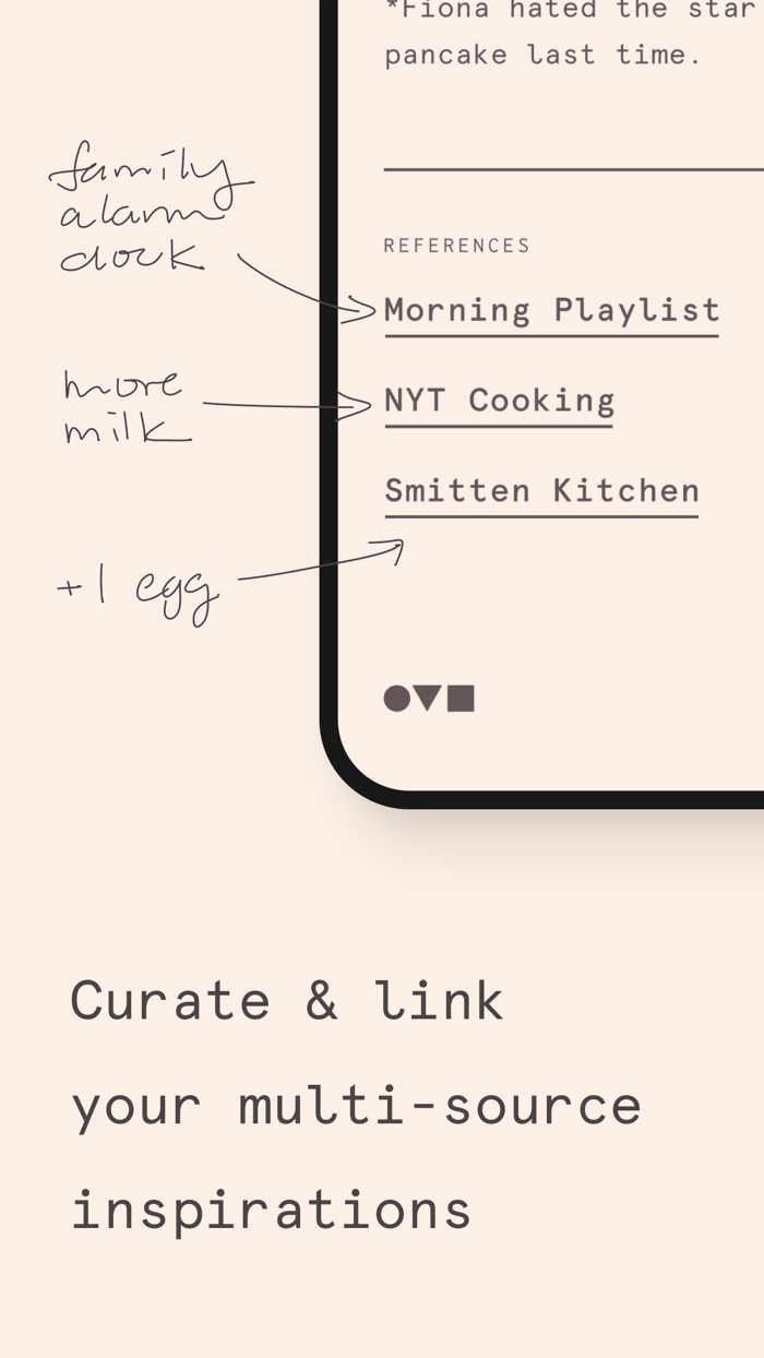 Mise A minimalist recipe box