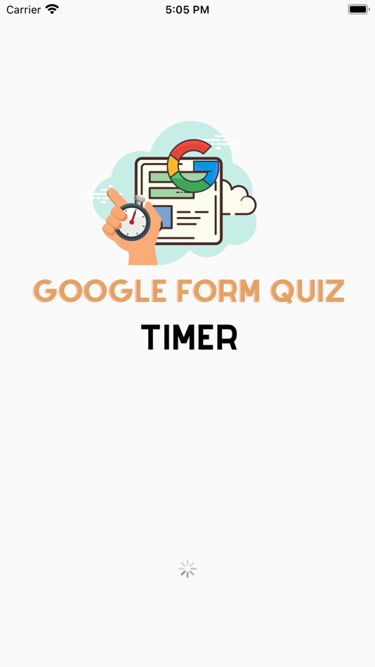 #1. G - Form Quiz Timer (iOS) By: Faslu Rajan