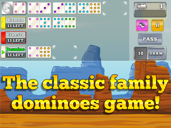 Mexican Train Dominoes Gold iPad app afbeelding 1