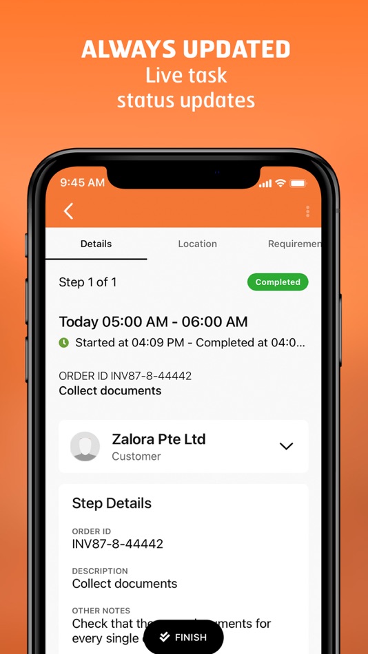 #3. Communicator easy task manager (iOS) Podle: Cartrack