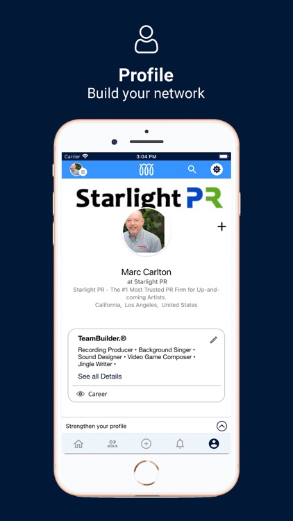 MusicLinkUp:  Music Networking screenshot-4