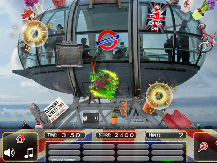 Hidden Objects London Spy Time