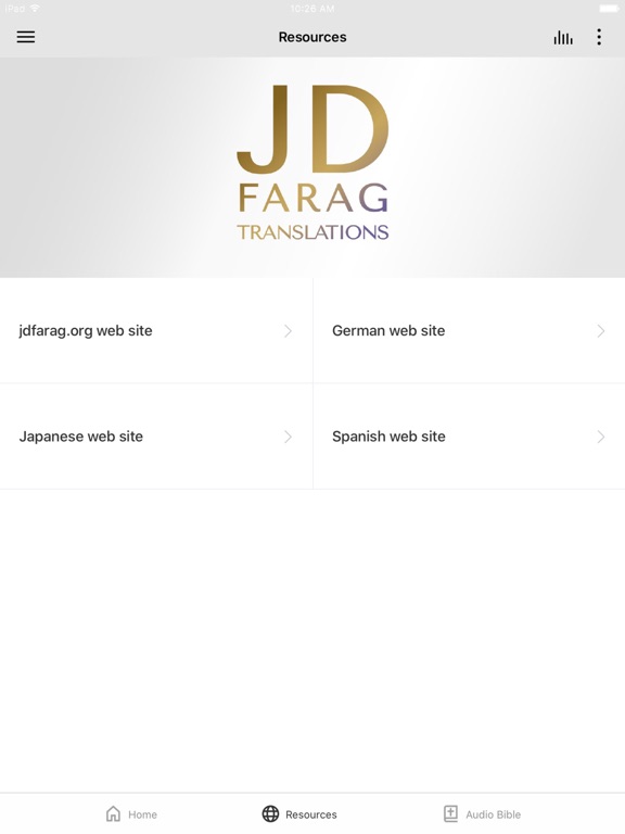 Screenshot #5 pour JD Farag - Translations