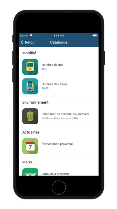 Courcelles en poche Screenshot
