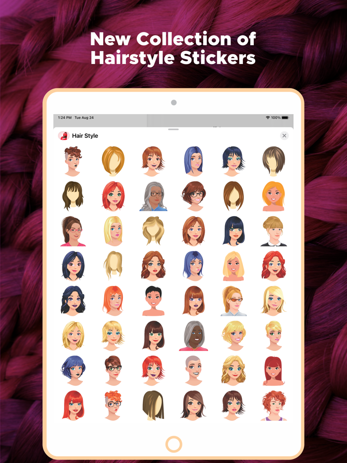 Hairstyle Emojis