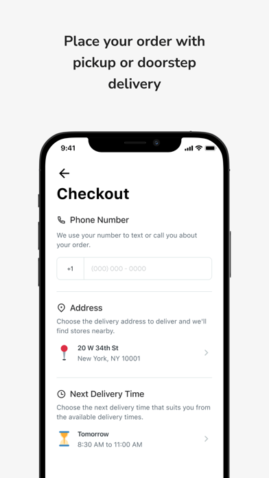 Shop Local: Grocery deliveries Screenshot