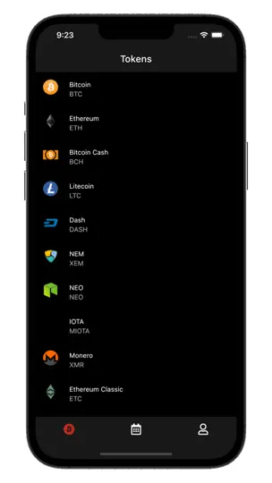 Captura de pantalla de CryptoRadar - Крипторадар en iPhone 1