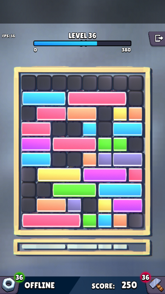 #3. Slide Block Puzzle 3D Online (iOS) Podle: Tran Viet