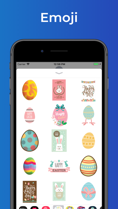 Screenshot #2 pour Happy Easter - stickers emoji